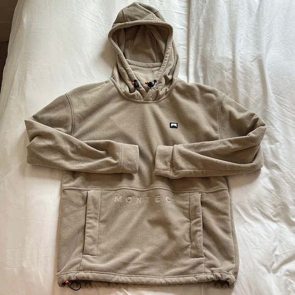 Montec Women's Tan Hoodie - Picture 4 of 9